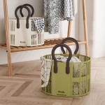 Dirty Clothes Basket Manufacturer - Household Ventilated Laundry with Wheels