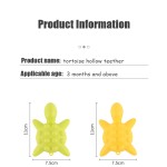 Tortoise Teether Manufacturer - OEM Silicone Baby Teething Toy with Rattle