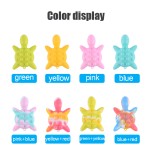 Tortoise Teether Manufacturer - OEM Silicone Baby Teething Toy with Rattle