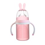 Glass Baby Bottle Factory - Animal Shape Anti Colic Borosilicate Bottle