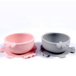 Baby Dinnerware Set Manufacturer - Silicone Panda Design with Spoon Fork