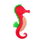 Infant Teether Supplier - Seahorse Shape Silicone Chew Ring Cooling