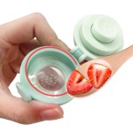 Baby Fruit Feeder Supplier - PP Handle with Silicone Mesh Bag SML Sizes