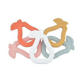 Baby Teething Toy Supplier - Pear Shape Soft Safe for Infants BPA Free