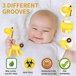 Baby Teether Set Factory - Silicone Deer Corn Peach Grape for Infants