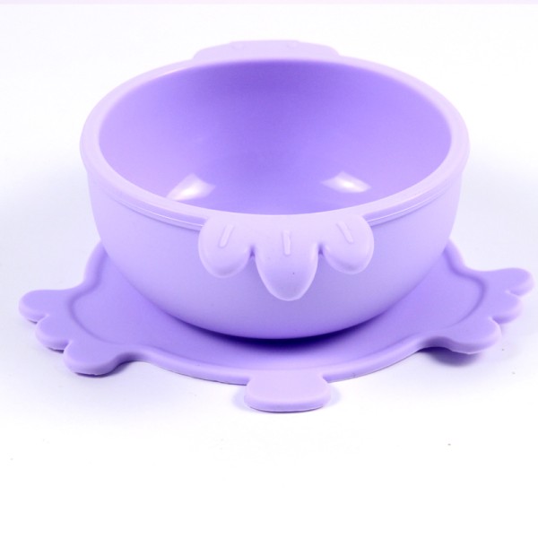 Baby Dinnerware Set Manufacturer - Silicone Panda Design with Spoon Fork