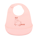 Baby Bib Supplier - Waterproof Silicone Feeding Bib Lightweight Easy Clean