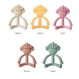 Baby Teether Factory - Doll Shape Multi Color Customizable Soft Safe