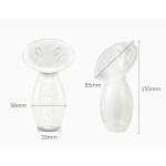 Breast Pump Manufacturer - 100ml BPA Free Manual Silicone Pump with Cover