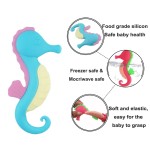 Infant Teether Supplier - Seahorse Shape Silicone Chew Ring Cooling