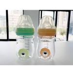 Glass Feeding Bottle Supplier - 150ML Wide Neck Anti Colic for Baby