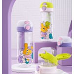 Tritan Water Bottle Supplier - 2-in-1 Straw Bottle Colorful Design