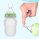 Silicone Baby Bottle Factory - Squeeze Bottle with Spoon Food Grade