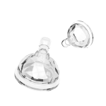Baby Nipple Factory - Wide Neck Liquid Silicone Diamond Shape Edges
