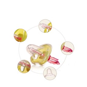 Baby Pacifier Manufacturer - Silicone Nipple with PP Dust Cover Safe