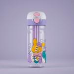 Tritan Water Bottle Supplier - 2-in-1 Straw Bottle Colorful Design
