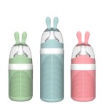 Glass Baby Bottle Factory - Animal Shape Anti Colic Borosilicate Bottle