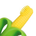 Baby Toothbrush Manufacturer - Silicone Corn Vegetable Design with Suction Cup