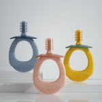Baby Toothbrush Supplier - 360 Silicone Ring Teether and Gum Cleaner