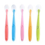Baby Silicone Spoon Manufacturer - Multi Color BPA Free Safe for Infants