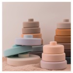 Silicone Stacking Toy Manufacturer - Safe Teething Rings for Babies Sensory Play