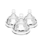 Baby Nipple Factory - Wide Neck Liquid Silicone Diamond Shape Edges