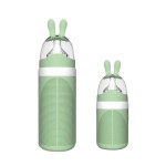 Glass Baby Bottle Factory - Animal Shape Anti Colic Borosilicate Bottle