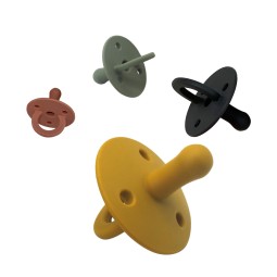 Pacifier Manufacturer - Eco Friendly Round Nipple Sleep Soother Hot Sale