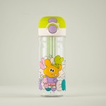Tritan Water Bottle Supplier - 2-in-1 Straw Bottle Colorful Design