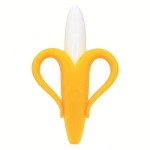 Baby Toothbrush Factory - Banana Shaped Silicone Teether and Toothbrush