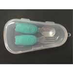 Children Fork Spoon Set Factory - Stainless Steel with Silicone Handle