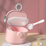 Milk Powder Box Supplier - Customizable 3 Tier with TPE Handle Portable