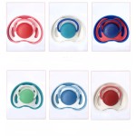 Baby Pacifier Factory - Soft Silicone with Dust Cover Easy Clean Travel