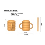 Snack Cup Manufacturer - Customizable Non Spill Collapsible Silicone Container