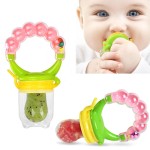 Baby Fruit Feeder Supplier - Handle Rattle for Infants Soft Silicone Toy