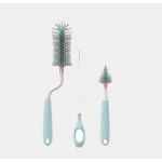 Baby Bottle Brush Supplier - Silicone Set with Nipple Straw Brushes Quality
