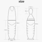 Baby Feeding Bottle Supplier - Silicone Squeeze Bottle with Soft Spoon