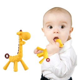 Baby Teether Factory - Silicone Deer Shape Soft Safe Chewing Toy
