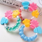 Baby Teether Manufacturer - Food Grade Silicone Chew Rattle Toy New Design