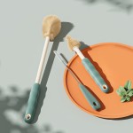 Cleaning Brush Factory - 3 Pcs Long Handle Milk Bottle Cleaner Brush