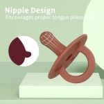 Pacifier Manufacturer - Eco Friendly Round Nipple Sleep Soother Hot Sale