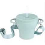 Collapsible Container Supplier - 2-in-1 Silicone Snack Drink Cup Portable