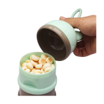 Baby Formula Dispenser Factory - Transparent 3 Compartment Easy Pouring