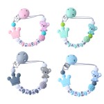 Pacifier Clip Factory - BPA Free Koala Shape Silicone Holder
