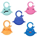 Baby Bib Factory - Silicone Whale Design BPA Free Feeding Bib Wholesale