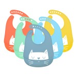 Baby Bib Factory - Custom Cartoon Silicone Feeding Bib Durable