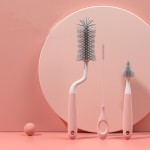 Baby Bottle Brush Supplier - Silicone Set with Nipple Straw Brushes Quality