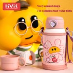 Stainless Steel Thermos Supplier - Foldable Handle Customizable Drink Bottle