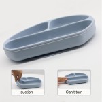 Baby Bowl Set Manufacturer - Silicone Animal Cartoon Bowl with Spoon Fork