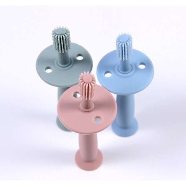 Baby Toothbrush Manufacturer - BPA Free 360 Degree Silicone Teether Toothbrush